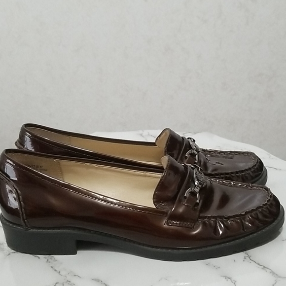 Anne Klein sz 7.5 iflex leather loafer - Picture 2 of 5